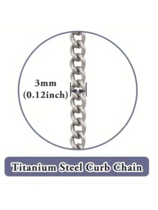 Other - Chain-Stainless Chain Curb style, 2.5mm